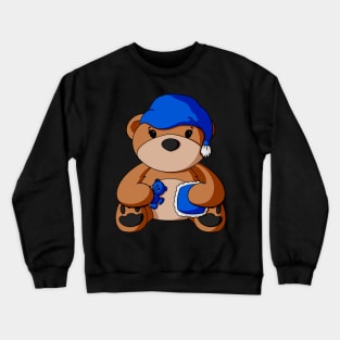 Bedtime Teddy Bear Crewneck Sweatshirt